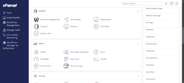 cPanel 3 50 GB NVMe Shared Cloud Package