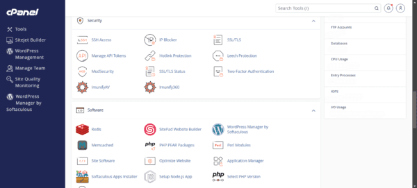 cPanel 4 50 GB NVMe Shared Cloud Package
